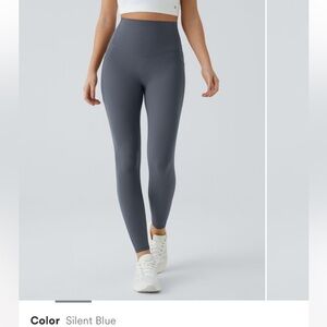 Halara Silent Blue High-Waisted Leggings